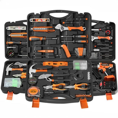 Handy Household Hardware Tool Box Set. A Must Have for EVERY Home! - Big Ass Store