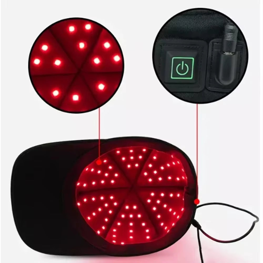 96 Lamp LED Laser Beads Therapy Cap Promoting Hair Growth - Big Ass Store