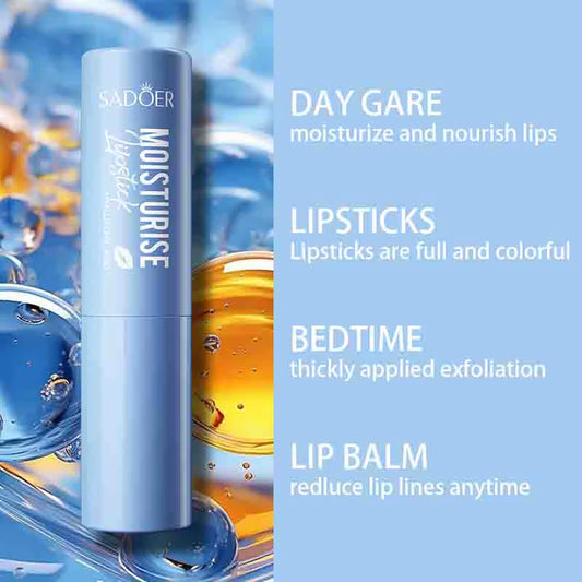 Hydrate & Illuminate: SADOER Hyaluronic Acid Lipstick for Nourishing, Brightening Lips - Big Ass Store