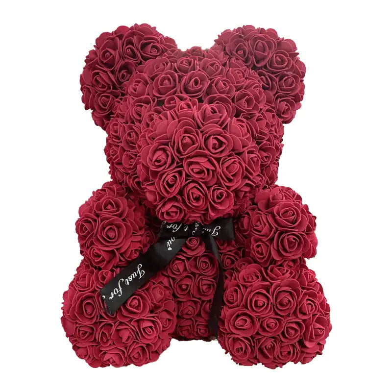 15" Rose Teddy Bear Valentine's Gift For Your Special Someone! - Big Ass Store