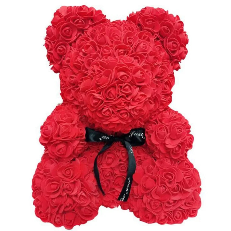 9" Rose Teddy Bear Valentine's Gift For Your Special Someone! - Big Ass Store