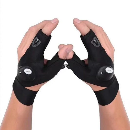 Waterproof LED Gloves – Hands-Free Illumination for Any Task! - Big Ass Store