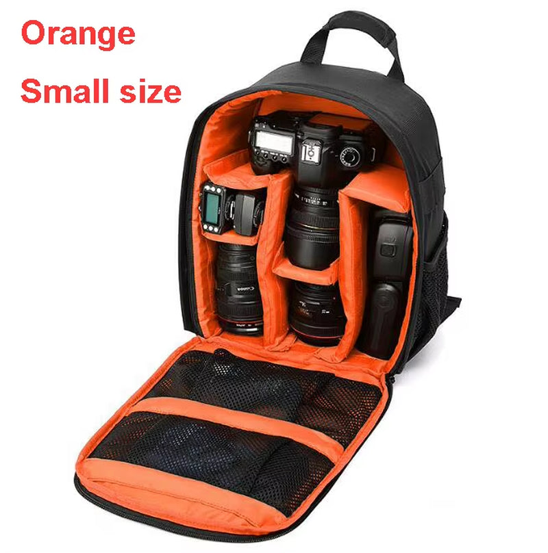 Waterproof DSLR Backpack Video Digital DSLR Camera Bag Multi-Functional Outdoor Camera Photo Bag Case for Nikon Canon DSLR Lens