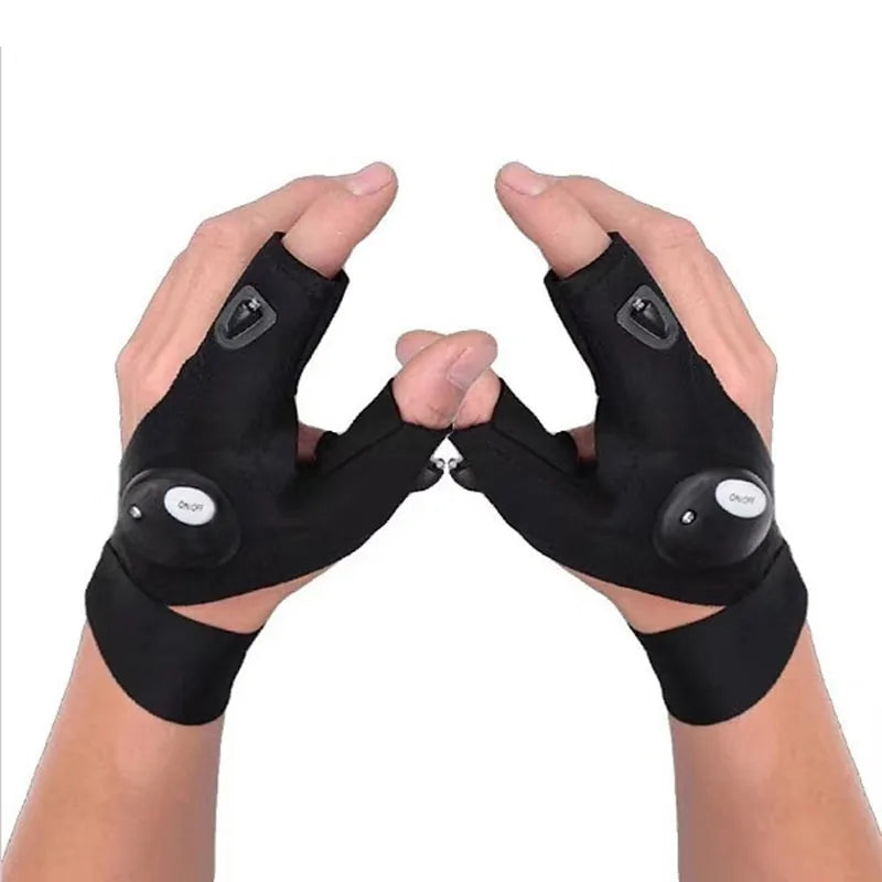 Waterproof LED Gloves – Hands-Free Illumination for Any Task! - Big Ass Store