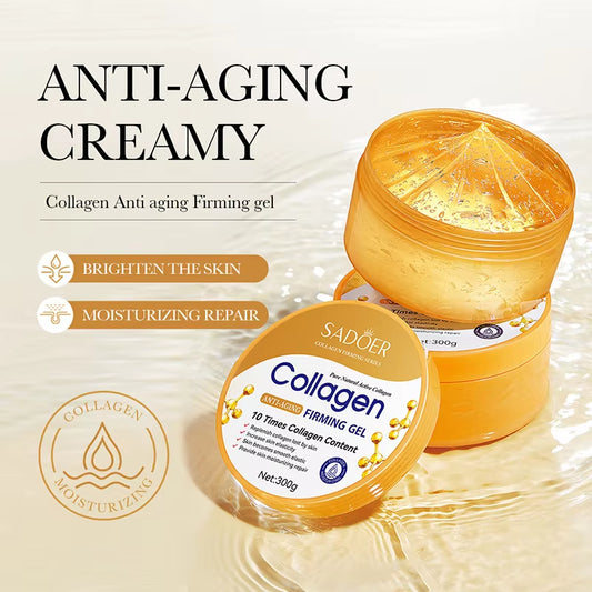 Revitalize Your Skin: SADOER Collagen Facial Cream for Firming, Brightening & Moisturizing - Big Ass Store