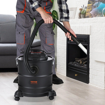 VEVOR Ash Vacuum Cleaner 5 Gallon 1200W for Fireplaces, Pellet, Stoves, BBQ Grills and Much More! - Big Ass Store