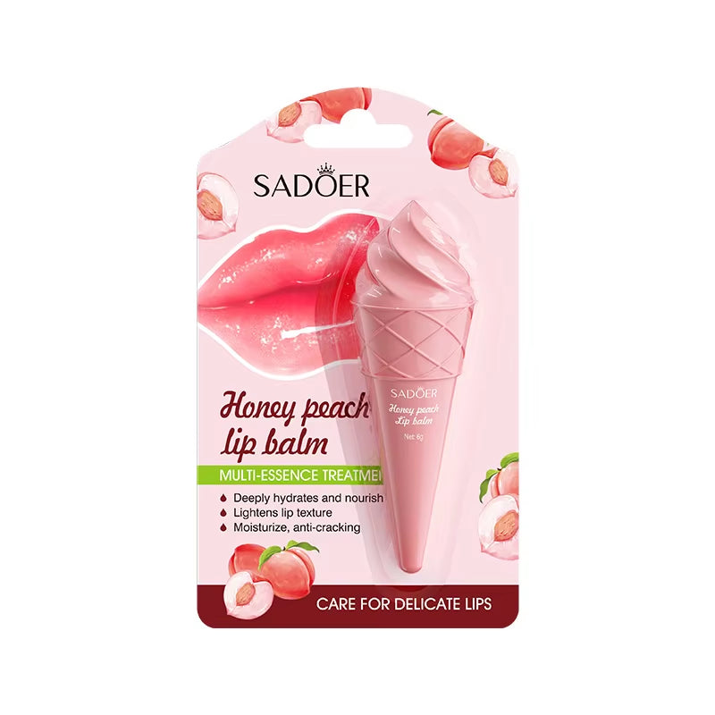 Say Goodbye to Dryness: SADOER Avocado Lip Balm for Hydration, Repair, and Nourishment - Big Ass Store