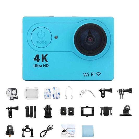 Ultra HD 4K Action Camera 1080P/30FPS Wifi 2.0-Inch 170D Underwater Waterproof Helmet Video Recording Cameras Sports Cam Pro - Big Ass Store