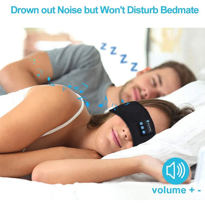 Ultimate Comfort: Wireless Bluetooth Headset & Sleep Mask with Over-Ear Earbuds - Big Ass Store