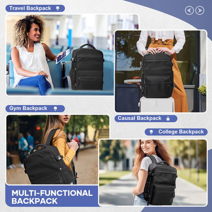 Maximize Space: Men’s Expandable Vacuum Compression Backpack for Travel, Hiking, and More! - Big Ass Store