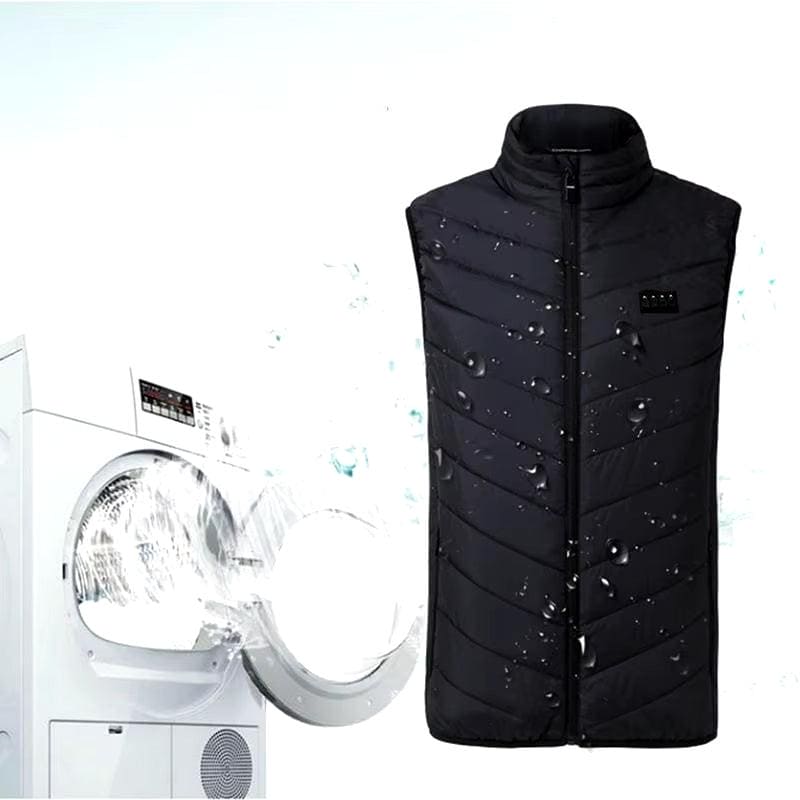 17 Area USB Electric Thermal Heated Unisex Vest - Big Ass Store