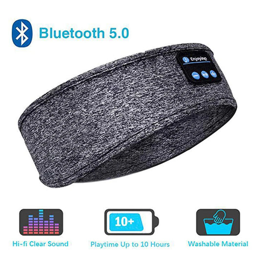 Bluetooth Sports Sleeping Headband & Wireless Music Eye Mask Supports Quality Sleep