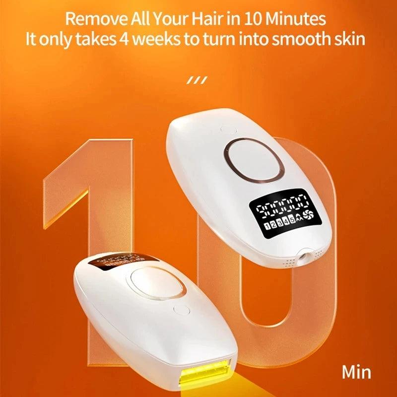 Powerful Electric IPL Hair Removal Inhibiting Hair Growth Home Use Photoepilator LED Gcreen With 5 Gears - Big Ass Store