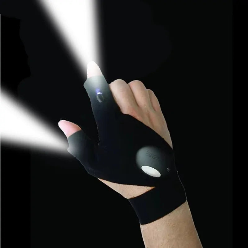 Waterproof LED Gloves – Hands-Free Illumination for Any Task! - Big Ass Store