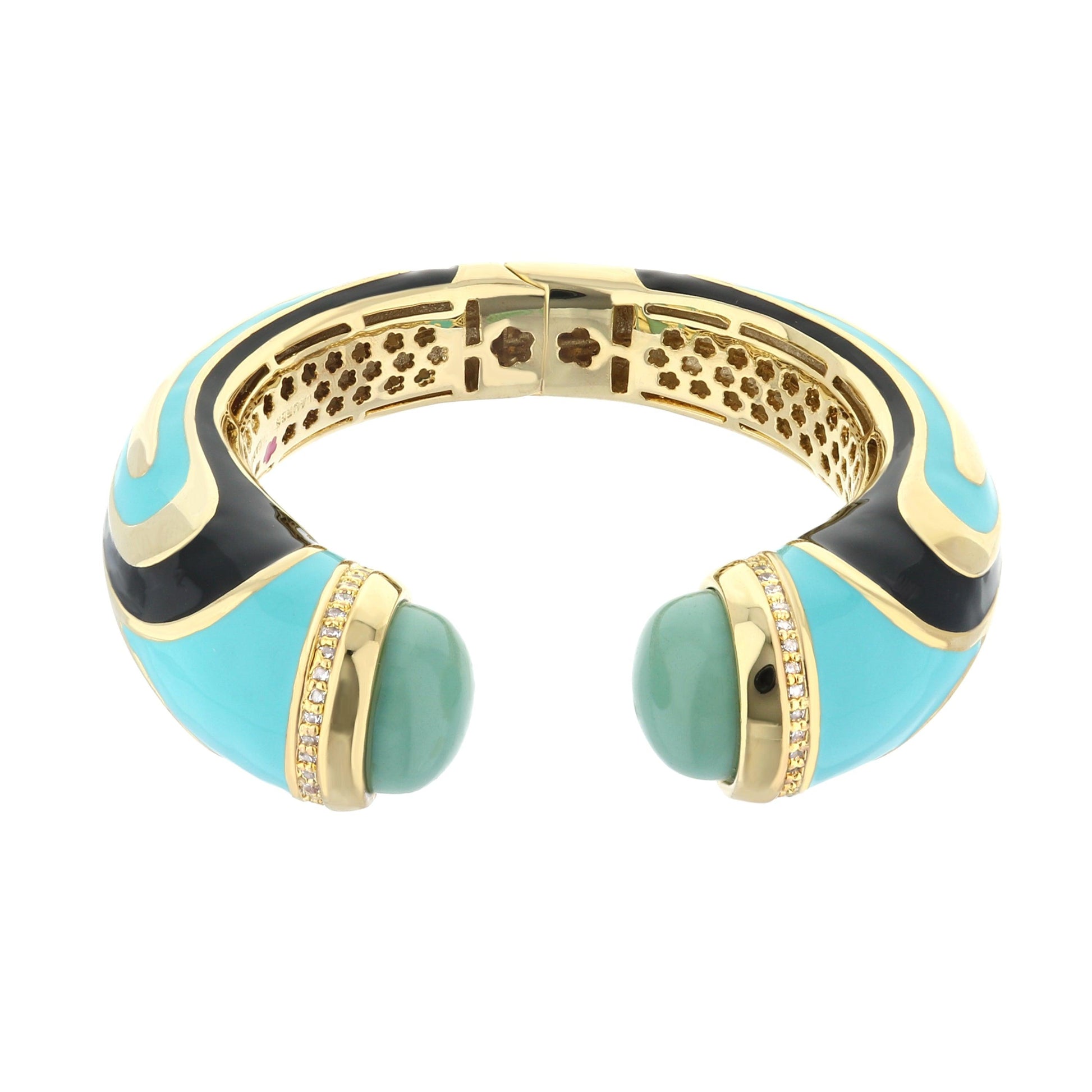 Bold & Classy Turquoise Bangle - Big Ass Store