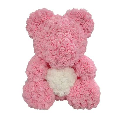 15" Rose Teddy Bear Valentine's Gift For Your Special Someone! - Big Ass Store