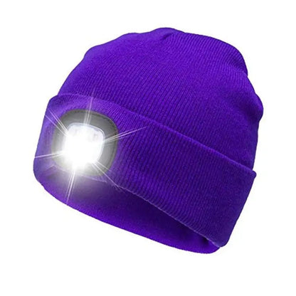 Lighted Skull Cap – Stay Warm & Bright on Every Adventure! - Big Ass Store