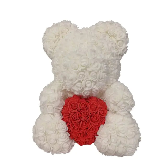 15" Rose Teddy Bear Valentine's Gift For Your Special Someone! - Big Ass Store