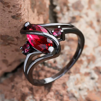 Elegant Crystal Ring