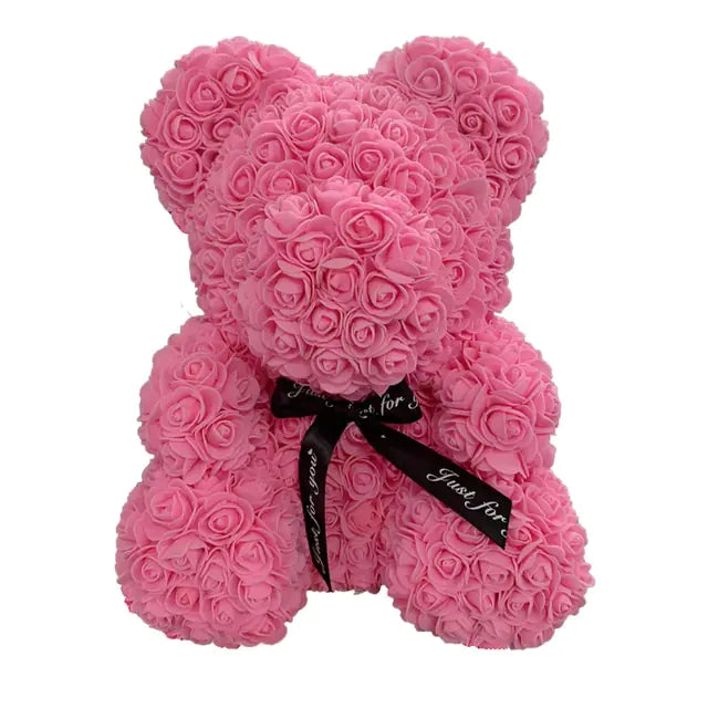 15" Rose Teddy Bear Valentine's Gift For Your Special Someone! - Big Ass Store