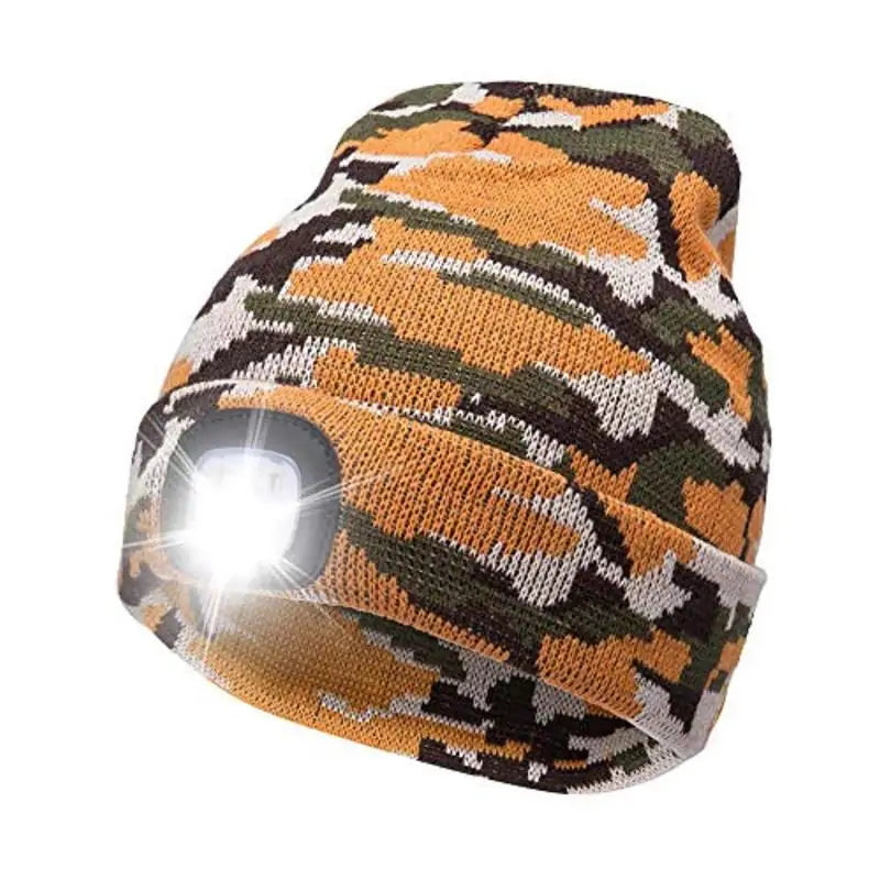 Lighted Skull Cap – Stay Warm & Bright on Every Adventure! - Big Ass Store