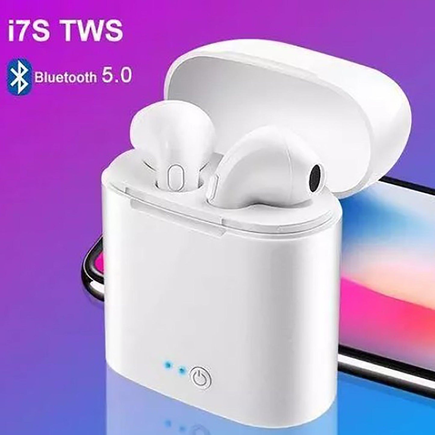 i7S Noise-Cancelling Bluetooth v5.0 Earbuds - Big Ass Store