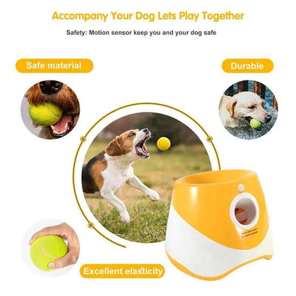 Dog Toy Tennis Ball Launcher: Keep Your Pet Active & Entertained - Big Ass Store