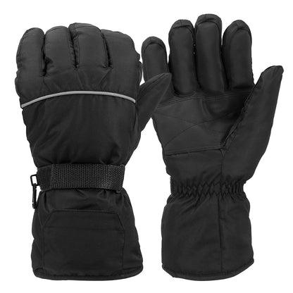 Unisex Battery Powered Heated Waterproof Gloves for Outdoor Sports Cycling Riding Skiing Skating Hiking Hunting