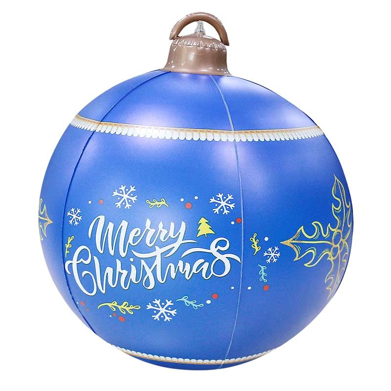 24 Inch/60CM Outdoor Christmas Inflatable LIGHTED Decorated Glow Ball - Big Ass Store