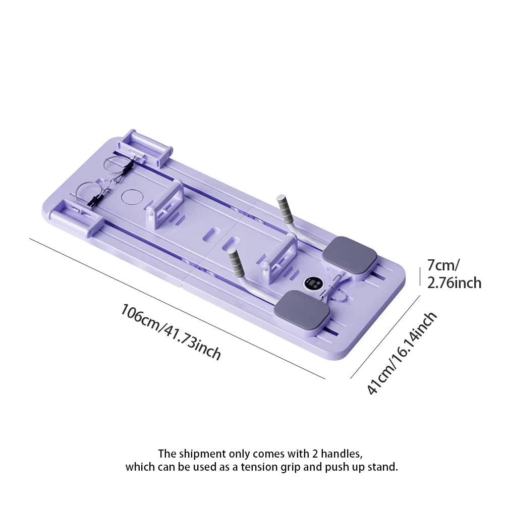 Transform Your Workout: Multifunctional Abdominal Exercise Board with Automatic Rebound & Toner - Big Ass Store