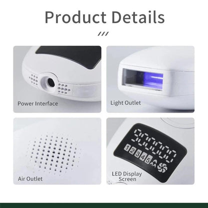 Powerful Electric IPL Hair Removal Inhibiting Hair Growth Home Use Photoepilator LED Gcreen With 5 Gears - Big Ass Store