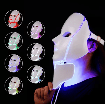 Foreverlily LED Facial Mask – Advanced Light Therapy for a Radiant Glow - Big Ass Store