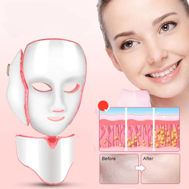 Foreverlily LED Facial Mask – Advanced Light Therapy for a Radiant Glow - Big Ass Store