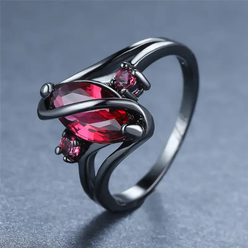 Elegant Crystal Ring