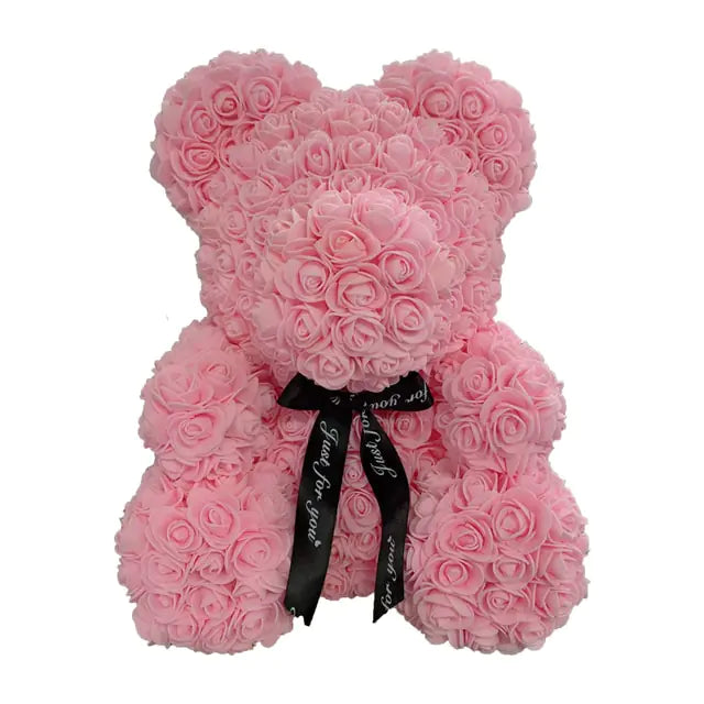 15" Rose Teddy Bear Valentine's Gift For Your Special Someone! - Big Ass Store